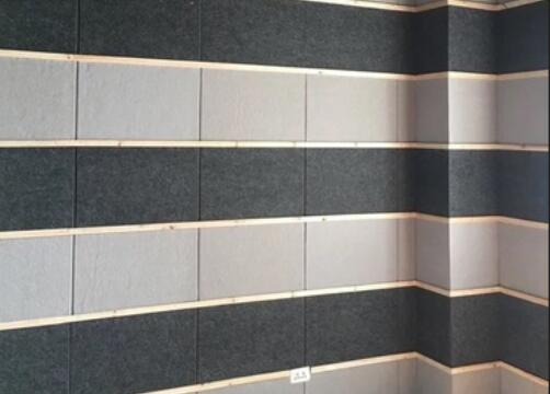 聚酯纤维吸音板是一种狭缝共振吸音材料