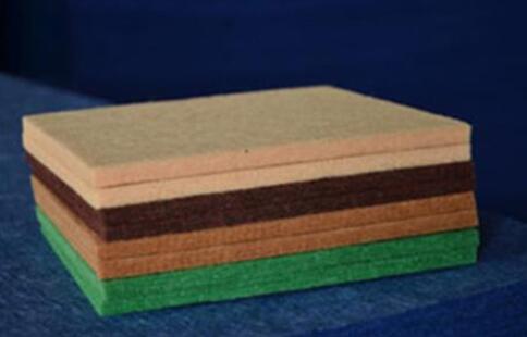 聚酯纤维吸音板的内干扰组合结构